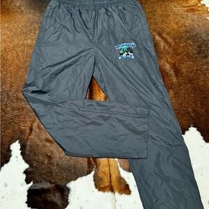Dark gray waterproof/wash pants